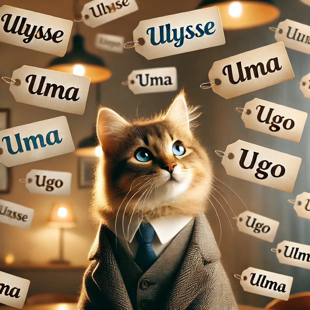 Prénom en U pour Chats