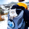 Sac à dos pour Chat Astro-Bulle Gris avec Chat