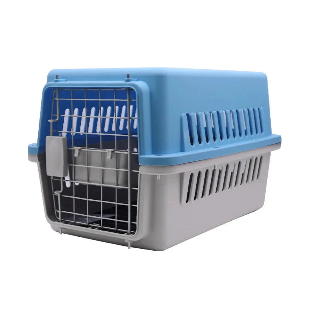 Caisse de Transport Chat Bleu