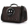 Sac Transport de Chat Cuir marron