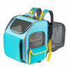 Sac de Transport Extensible pour Chat bleu