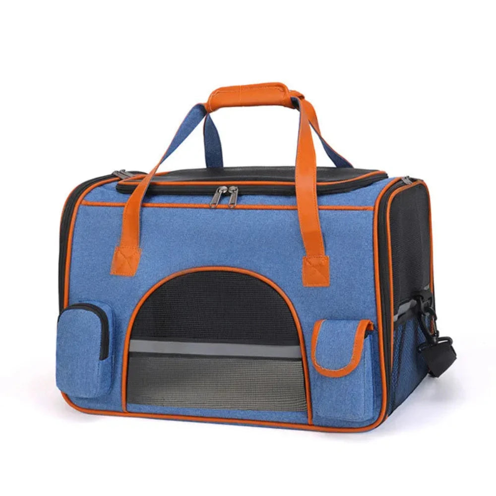 Sac pour Transporter Chat bleu